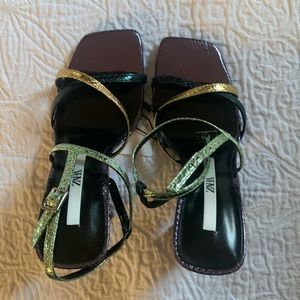 Zara heeled sandals